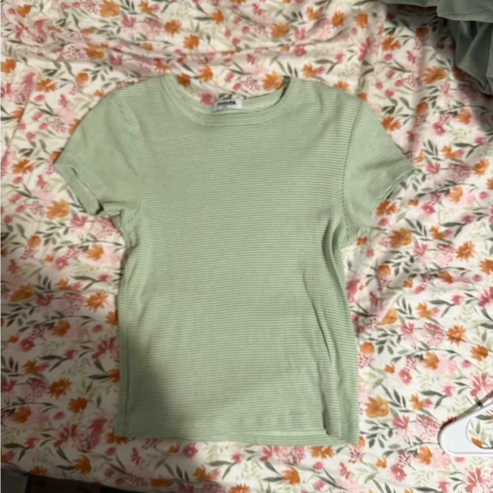 Green Striped T-Shirt